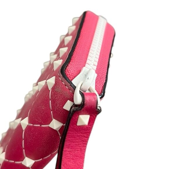 VALENTINO GARAVANI Rockstud Spike Leather Wallet - Picture 3 of 14